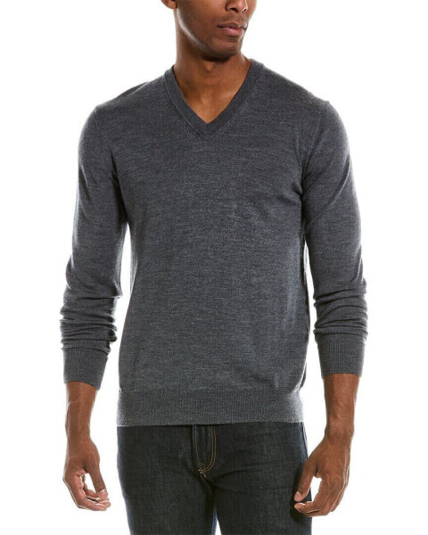 Quincy Wool V-Neck Sweater Men's