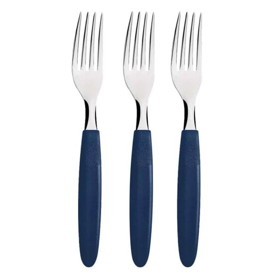 TRAMONTINA Ipannema 19.1 cm Polished Stainless Steel Fork Set 3 Units