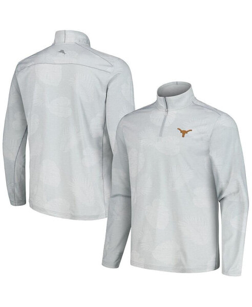 Men's Gray Texas Longhorns Delray Frond IslandZone Half-Zip Jacket