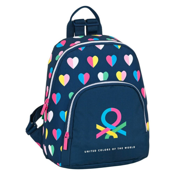 SAFTA Benetton Hearts Backpack