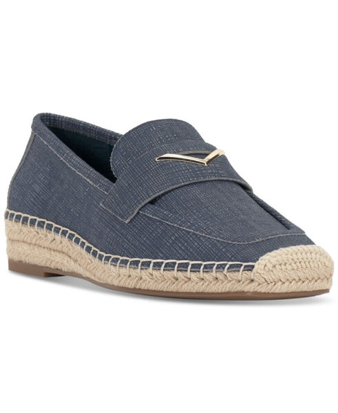Myylee Tailored Loafer Espadrille Flats