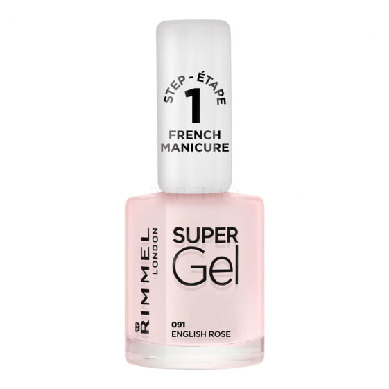 Rimmel London Super Gel French Manicure STEP1 12 ml nagellack für Frauen