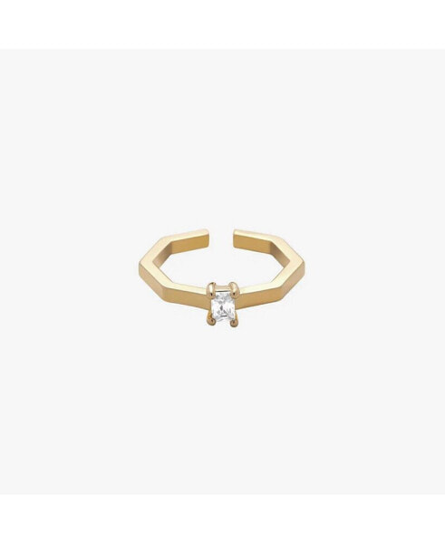 Terry Hexagon Adjustable Ring