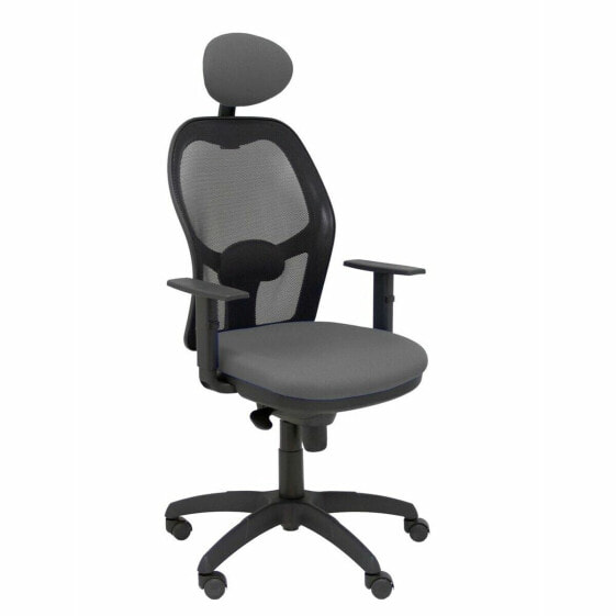 Офисный стул с изголовьем Jorquera P&C 228064 Чёрный