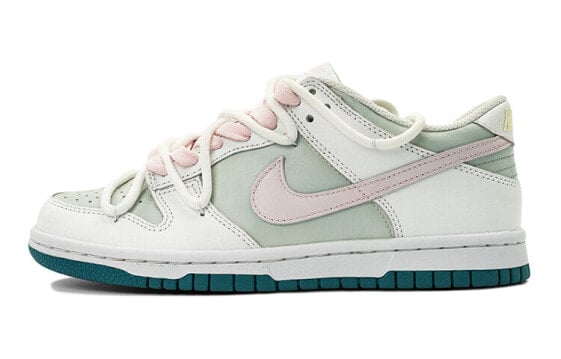 Кроссовки Nike Dunk Low Strawberry Quilted Gray-Green