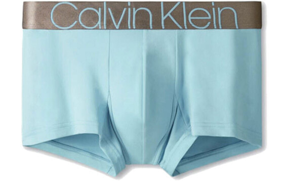 Трусы мужские Calvin Klein Logo в полоску 1 шт. голубые