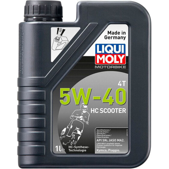 LIQUI MOLY 4T 5W40 HC Scooter 1L Motor Oil