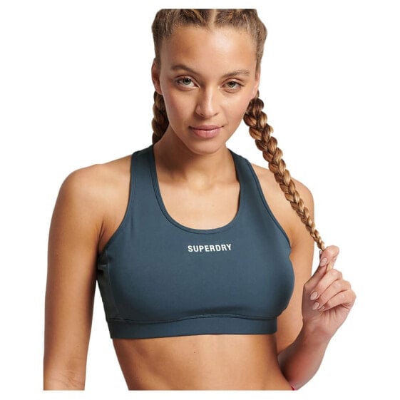 Топ спортивный Superdry Спортивный Бра Core Mid Impact Bra