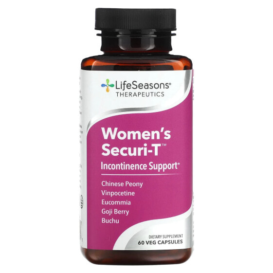 Витамины LifeSeasons Women's Securi-T, 60 вегетарианских капсул