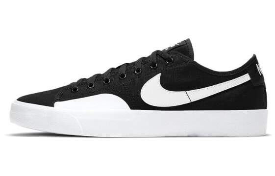 Кроссовки мужские Nike Blazer Low SB Court черно-белые