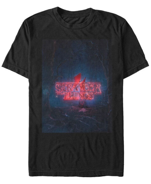 Men's Stranger Things 4 Poster Short Sleeve T-Shirt