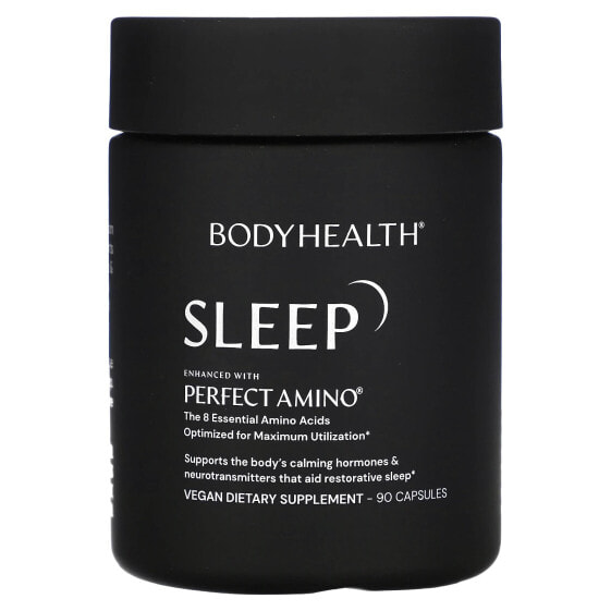 BodyHealth, Sleep, улучшенный с помощью Perfect Amino, 90 капсул
