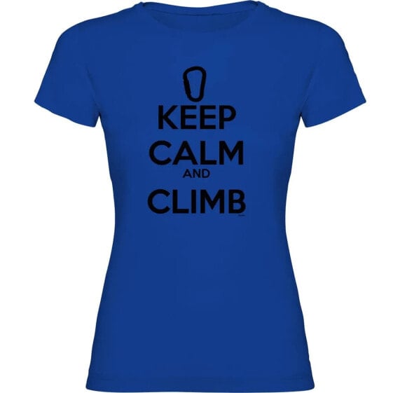 KRUSKIS Keep Calm And Climb short sleeve T-shirt