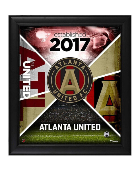 Atlanta United FC Framed 15" x 17" Team Impact Collage