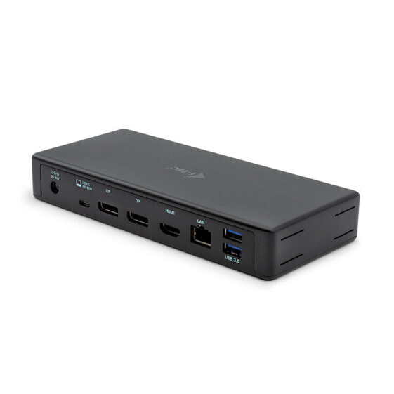 i-tec USB-C/Thunderbolt 3 Triple Display Docking Station + Power Delivery 85W - Wired - USB 3.2 Gen 2 (3.1 Gen 2) Type-C - 85 W - 3.5 mm - 10,100,1000 Mbit/s - Black