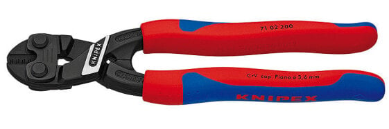 KNIPEX CoBolt - Bolt cutter pliers - Chromium-vanadium steel - Plastic - Blue - Red - 200 mm - 372 g