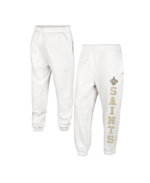 Women's Oatmeal Distressed New Orleans Saints Harper Joggers