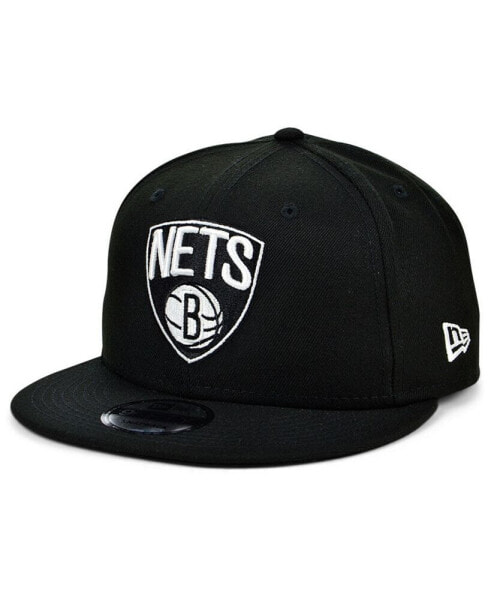 Brooklyn Nets Black White 9FIFTY Snapback Cap