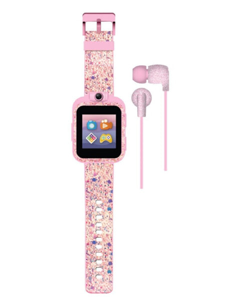 Умные часы Playzoom Kids Glitter Pink 42мм Gift Set