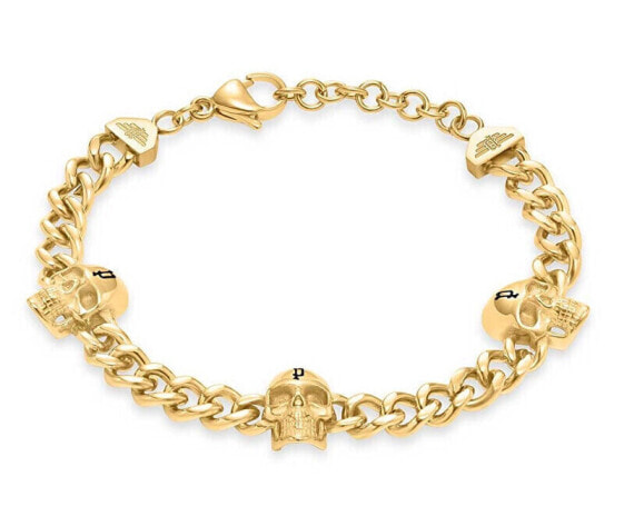 Fashion gold-plated bracelet for men Vertex PEAGB0000906