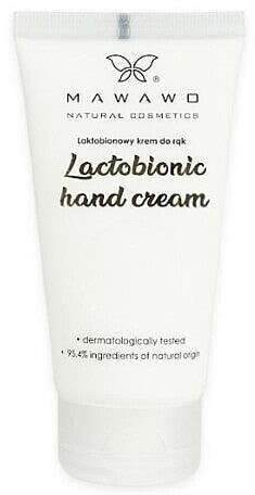 Handcreme mit Lactobionsäure