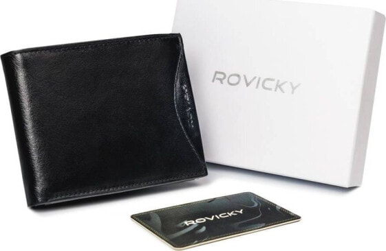 Кошелек мужской Rovicky Thin Zippered Wallet.