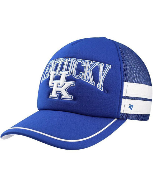 Men's Royal Kentucky Wildcats Sideband Trucker Adjustable Hat