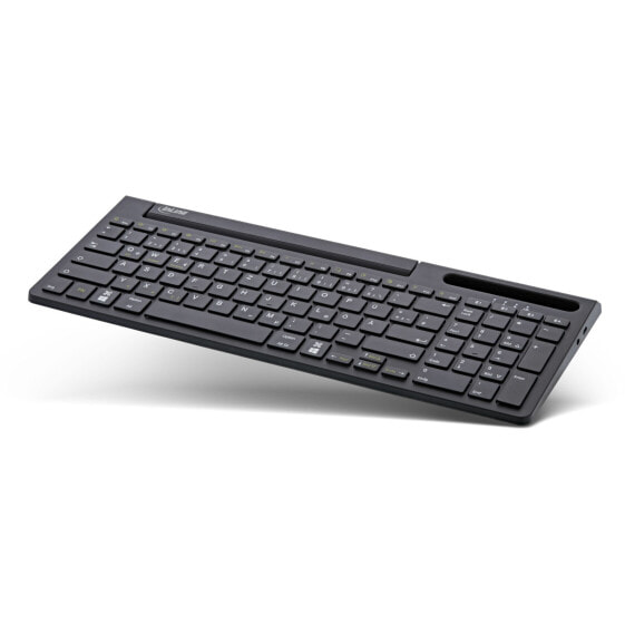 InLine Bluetooth Alu Keyboard with Number Pad - for 4 Bluetooth devices - black