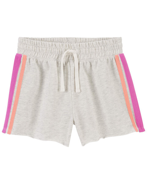 Kid Striped Drawstring Shorts 5