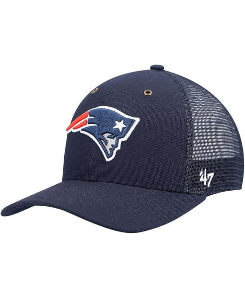Кепка '47 Brand мужская Carhartt x Navy New England Patriots MVP Trucker Snapback Hat