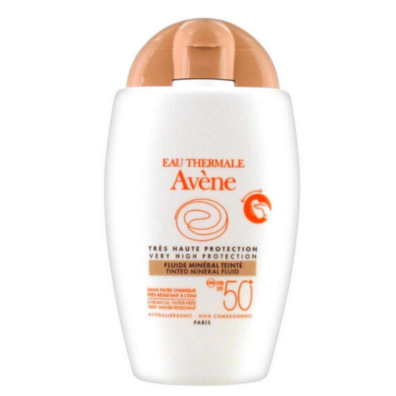 Avene Tinted Mineral Fluid SPF50+ Солнцезащитный минеральный флюид с тонирующим эффектом 40 мл