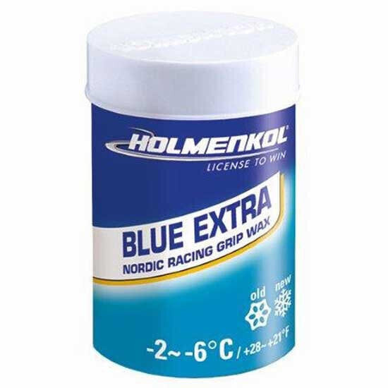 HOLMENKOL Grip Blue Extra -2°C/-6°C Wax 45 g
