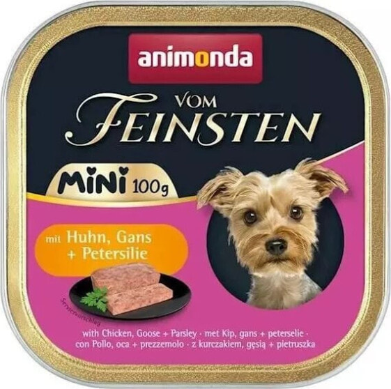 Animonda Animonda vom Feinsten Karma Dla Psa Mini Kurczak Gęś 100g