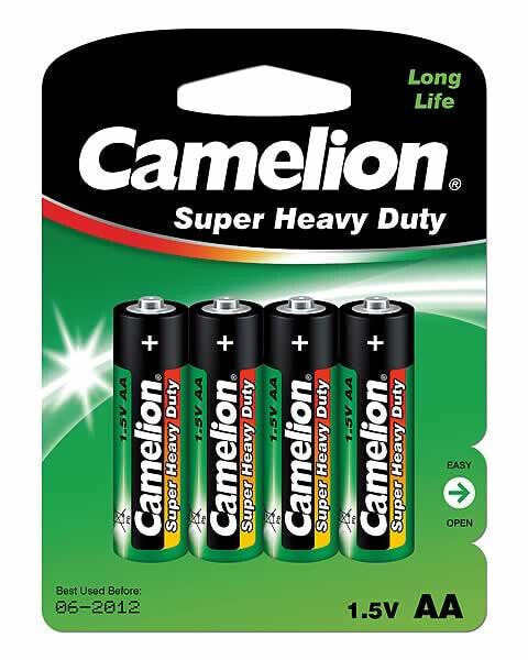 Camelion R6P-BP4G - Single-use battery - AA - Zinc-Carbon - 1.5 V - 4 pc(s) - 84 x 15 x 114 mm
