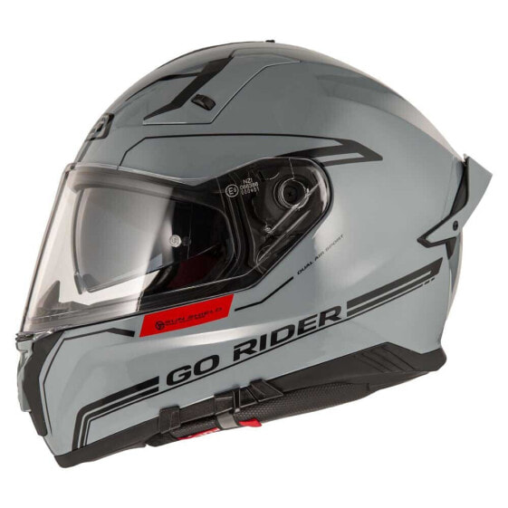 NZI Go Rider Stream Solid full face helmet