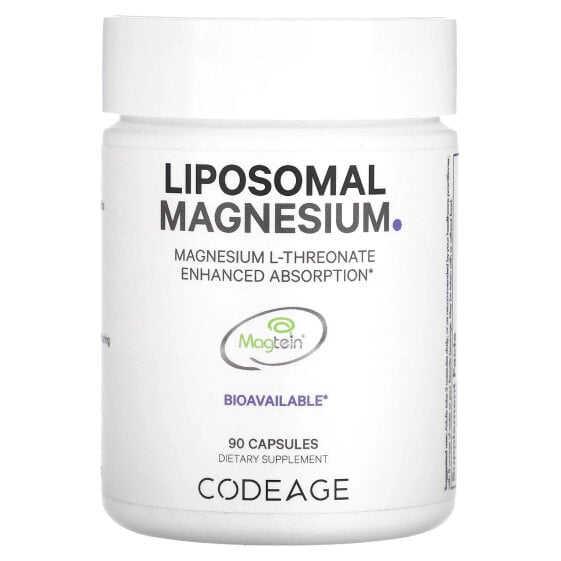 Liposomal Magnesium L-Threonate, 90 Capsules