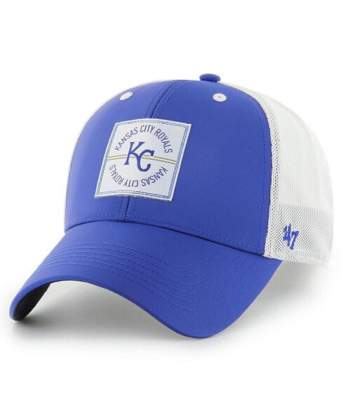 Men's Royal Kansas City Royals Disburse MVP Trucker Adjustable Hat
