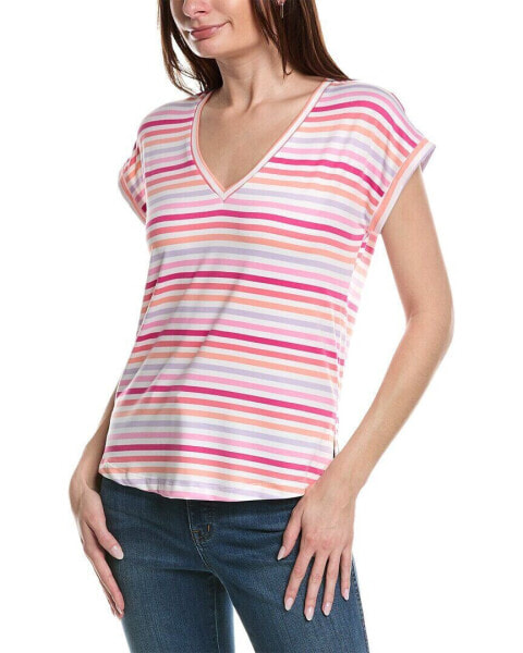 Bobeau Butter V-Neck T-Shirt Women's