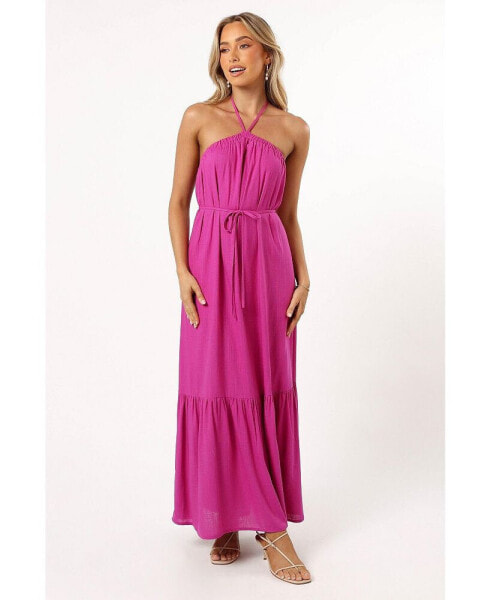 Women's View Halterneck Maxi Dress