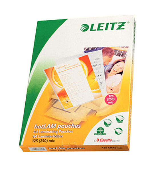 Esselte Leitz 33808 - Transparent - Glossy - A4 - 0.125 mm - 222 mm - 309 mm