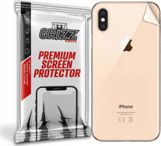 GrizzGlass Folia na tył Grizz Apple iPhone X