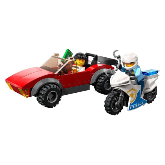 LEGO Police And Car Motorcycle Construction Game