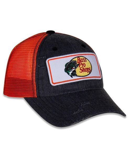 Men's Black Martin Truex Jr Retro Patch Snapback Adjustable Hat