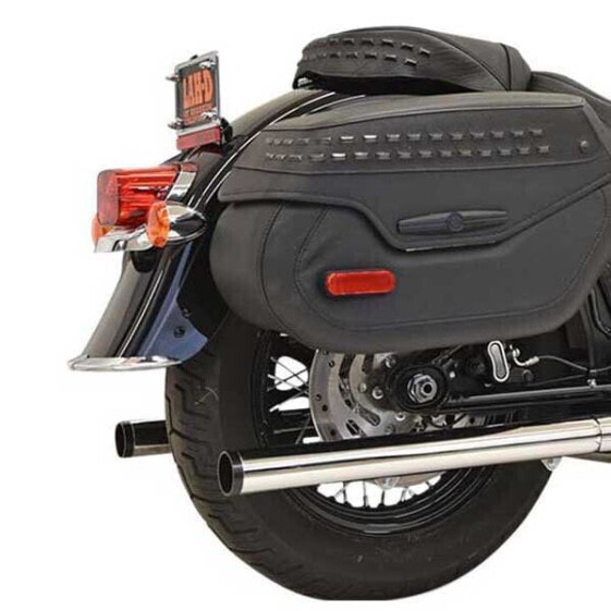 BASSANI XHAUST Duals Str Mflr M8 Harley Davidson Ref:1S96P Full Line System