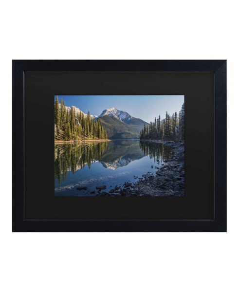 Pierre Leclerc Jasper Morning Matted Framed Art - 15" x 20"