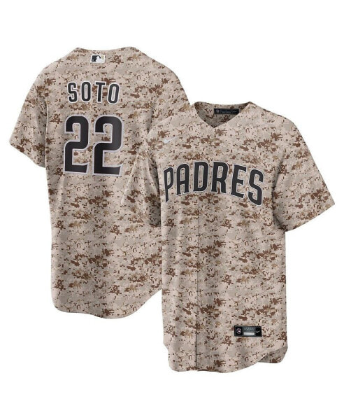 Футболка Nike мужская Juan Soto Camo San Diego Padres USMC Alternate Replica Player Jersey