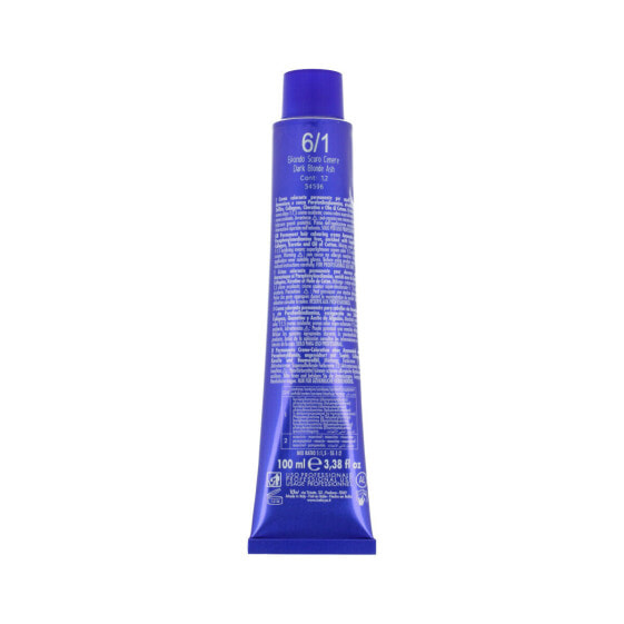 Permanent Dye Inebrya Bionic Color Nº 6/1 Dark Blonde Ash 100 ml