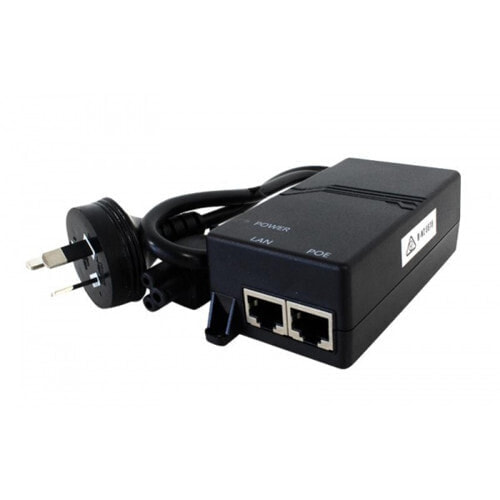 Grandstream POE-INJ - Gigabit Ethernet - Black - 48 V - United Kingdom