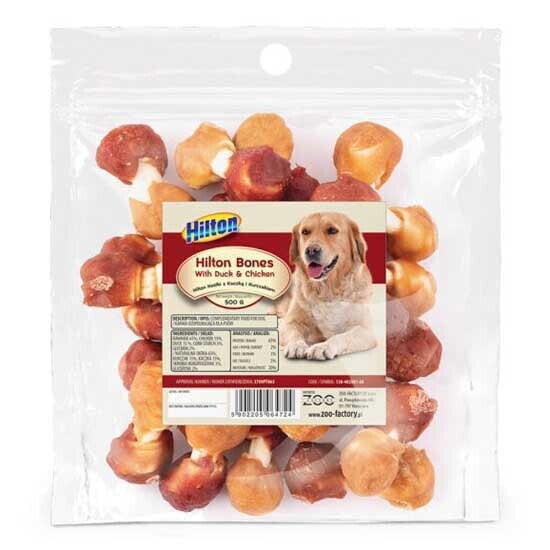 HILTON Bones with duck and chicken 500g dog treat