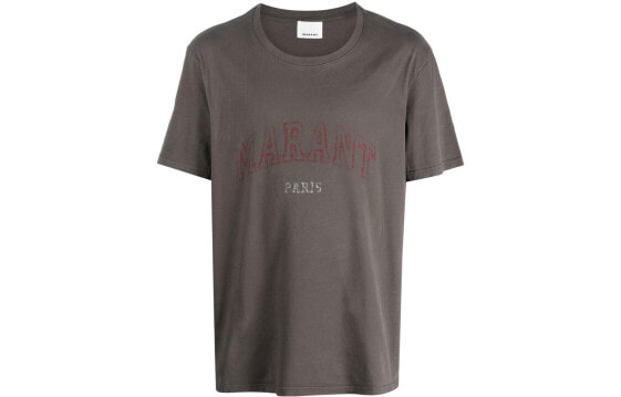 ISABEL MARANT SS23 LogoT TS0052HAA1N61H-02FK Tee